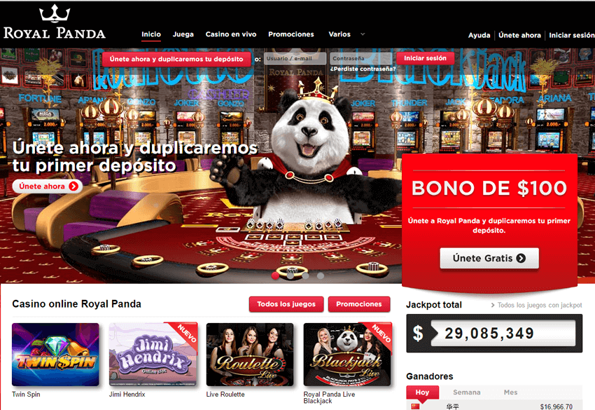 Casino Royal panda
