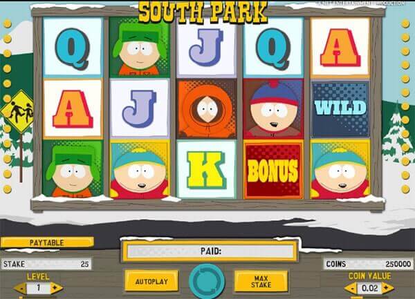 Bono South Park tragaperras online