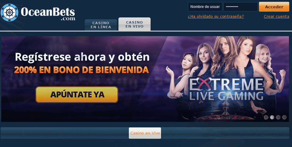bono de oceanbets casino