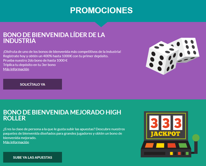 promociones y bonos de casino superlines