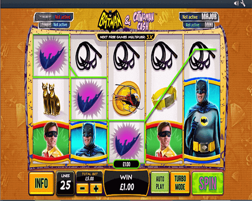 slot Batman & Catwoman Cash