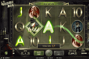 tragaperras The Invisible Man