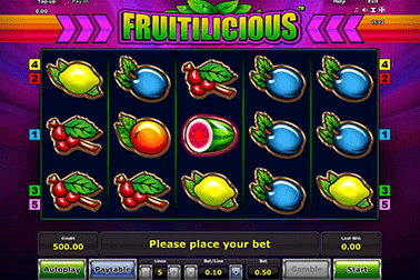 tragaperras Fruitilicious