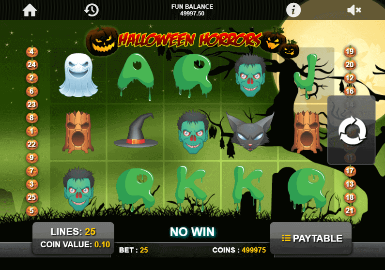 tragamonedas Halloween Horrors