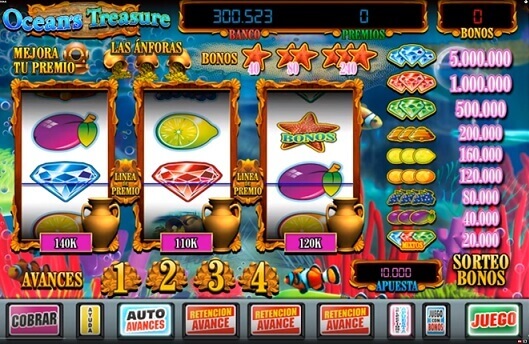 tragaperras Ocean's Treasure
