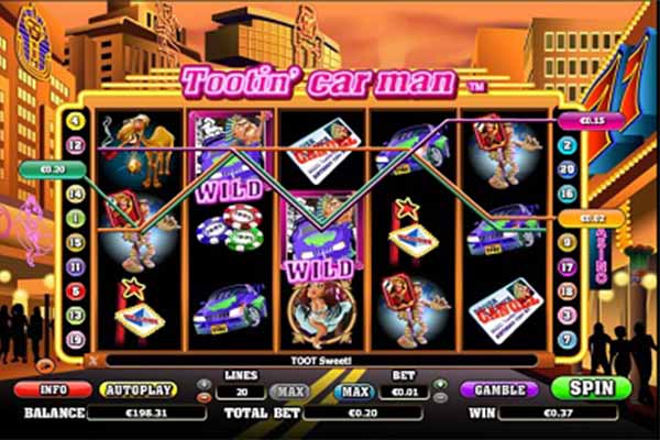 tragaperras Tootin Car Man