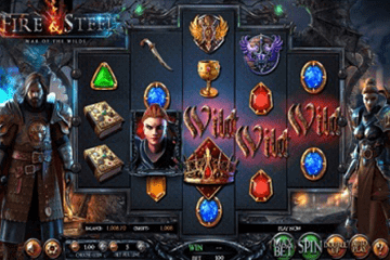 tragaperras Fire and Steel