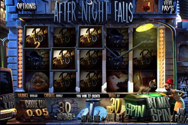 After Night Falls tragamonedas