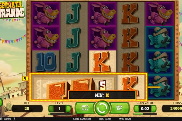 Spiñata Grande tragamonedas