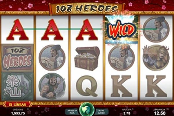 tragaperras 108 Heroes