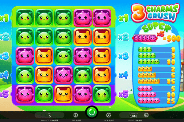 tragaperras 3 Charms Crush