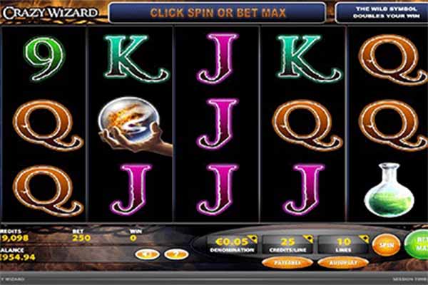 tragaperras Crazy Wizard