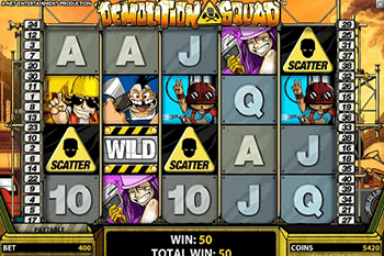 tragaperras Demolition Squad