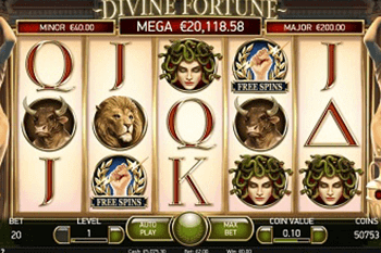 tragaperras Divine Fortune