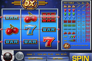 Five Times Wins tragamonedas