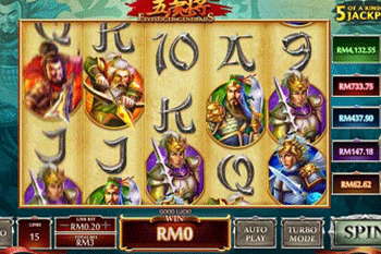 tragaperras Fiver Tiger Generals