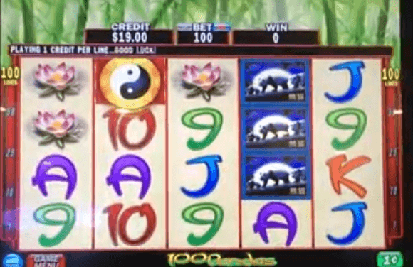 Tragaperras 100 Pandas