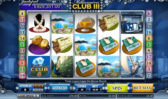 Slot Millionaires Club III
