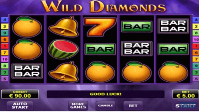 Tragaperras Wild Diamonds