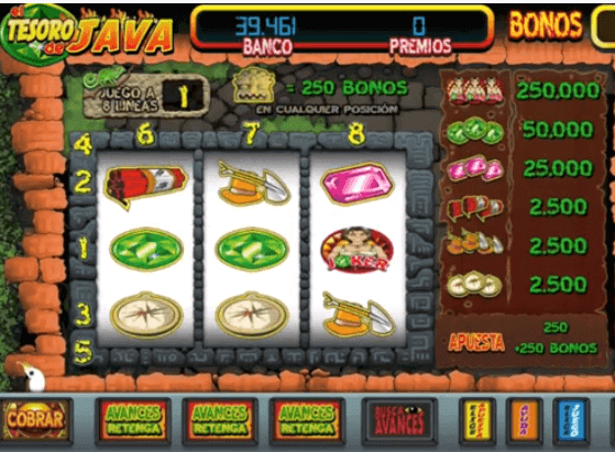 Slot El Tesoro de Java