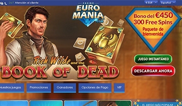euromania casino bono