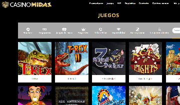 Casino Midas Juegos