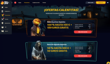 Promociones hell spin casino