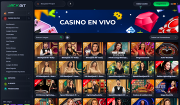 Jackbit casino en vivo