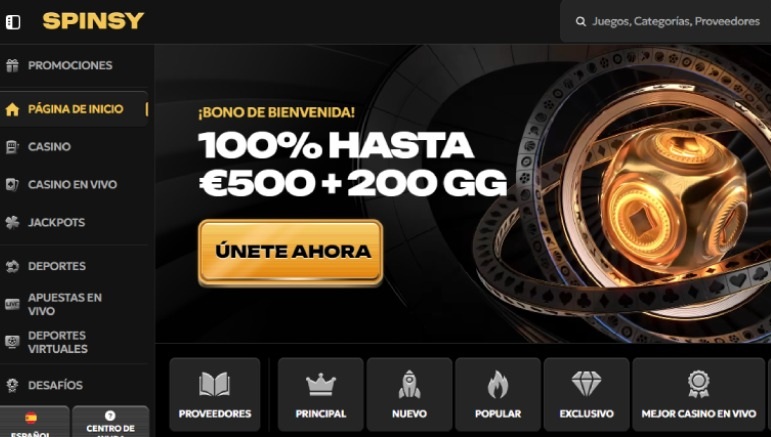 reseña spinsy casino
