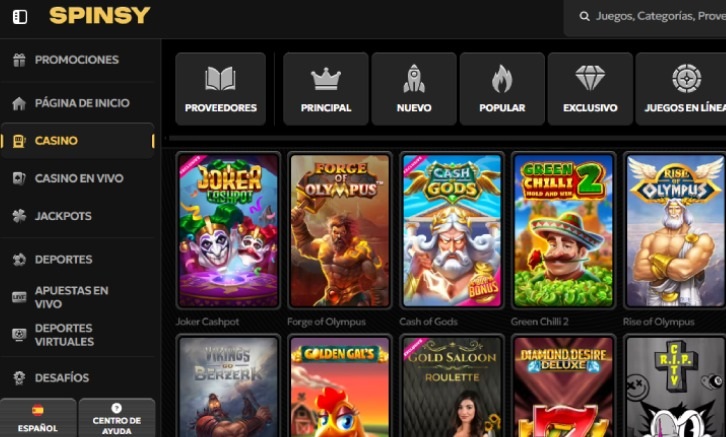 spinsy casino